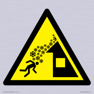W040 Warning: Roof avalanche